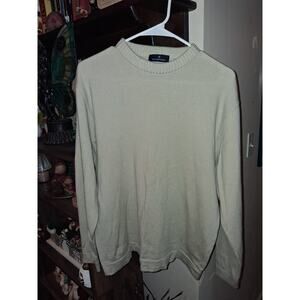 Ermenegildo Zegna Mens Crewneck Wool Sweater Size Large Made In Italy Read Desc